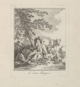 The Young Shepherdess, prato dois da Miscellaneous Clothing of the Northern Peoples