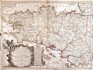 Bretanha, Leste do Pays-de-la-Loire, França de Jean Baptiste Nolin