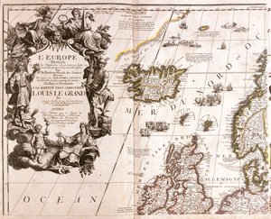 Ilhas, Irlanda e grande parte da Grã-Bretanha (exceto o sul)