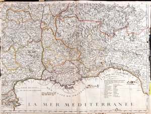 Espanha (Comunidade Autónoma: Catalunha), França (Região: Borgonha, Franco Condado, Auvergne, Midi-Pirinéus orientais, Languedoc-Rossilhão, Ródano-Alpes, Provença-Alpes-Côte d