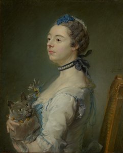 Magdaleine Pinceloup de la Grange, née de Parseval de Jean Baptiste Perronneau