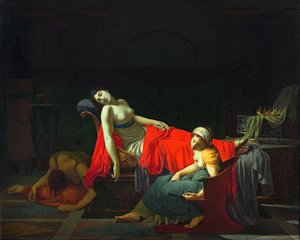 Morte de Cleópatra de Jean-Baptiste Regnault