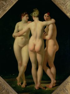 As três graças de Jean Baptiste Regnault