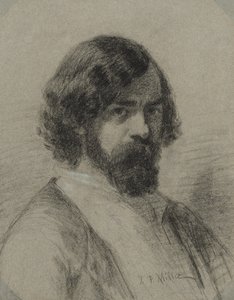 Retrato de Narciso Virgil Diaz de la Peña de Jean-Francois Millet
