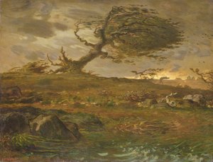 A Rajada de Vento de Jean Francois Millet