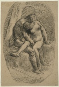 Os amantes de Jean-Francois Millet