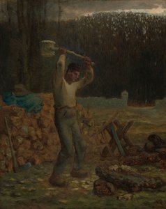 O lenhador de Jean-Francois Millet