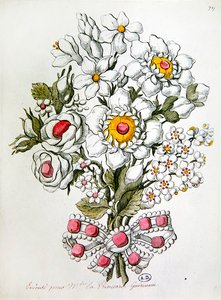 Bouquet de pedras preciosas de Jean Henri Prosper (after) Pouget
