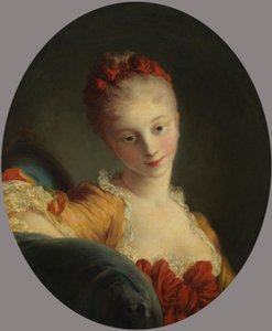 Retrato de uma jovem dama (Marie-Madeleine Guimard?)