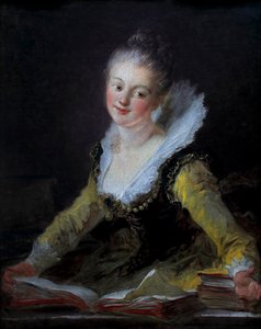 Figura de fantasia. Presumível retrato de Anne-Louise Brillon de Jouy de Jean Honore Fragonard