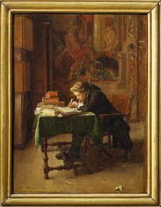 Jeune homme travaillant - Jovem que trabalha ... de Jean Louis Ernest Meissonier