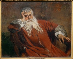 Autorretrato (pintura sobre tela) de Jean-Louis Ernest Meissonier