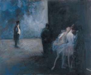 Nos bastidores – Sinfonia em Azul de Jean-Louis Forain