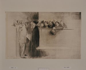 A Audiência (3.ª placa) de Jean-Louis Forain