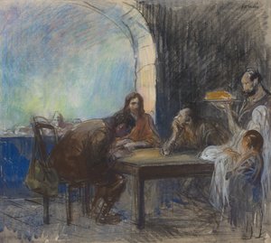 A Ceia em Emaús de Jean-Louis Forain