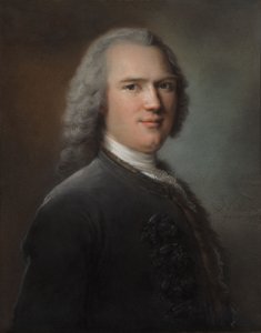 Retrato de um cavalheiro desconhecido de Jean-Marc Nattier