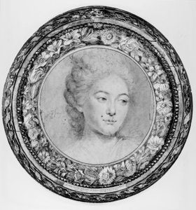 Retrato de Gabrielle de Rochefort, condessa de Montillet de Jean-Marc Nattier