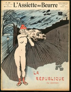 Capa de “” “L’Assiette au Beurre”””, número 224, Satirical in Colors de Jean Geoffroy
