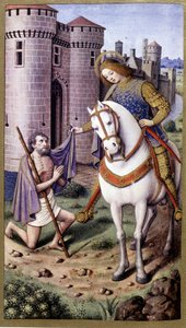 São Martinho depois de Jean Bourdichon