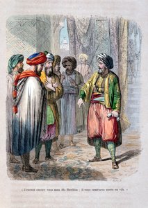Muhammad Ali enviando seu filho Ibrahim Pasha para acabar com a revolta saudita, 1811-1818, 1847