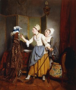 Vestir um manequim; La Toilette de Mannequin, 1835
