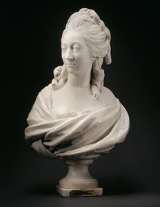 Busto de Anne-Marie-Louise Thomas de Domangeville de Sérilly, Comtesse de Pange, 1780 de Jean Antoine Houdon