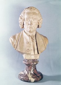 Busto de Jean-Jacques Rousseau (1712-1778) (mármore)