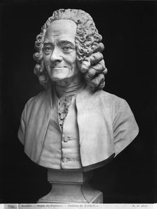 Busto de Voltaire (mármore)