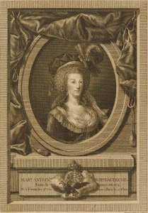 Maria Antonieta, duquesa da Áustria de Jean Antoine Pierron