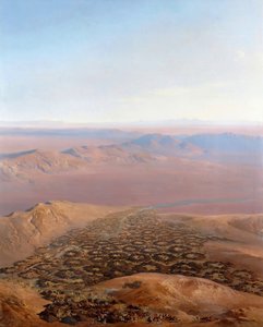 Vista panorâmica da captura da Smala de Abd El-Kader, 16 de maio de 1843