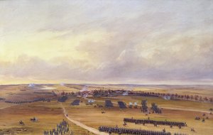 A Batalha de Champaubert, 10 de fevereiro de 1814, 1849 (wc no papel)