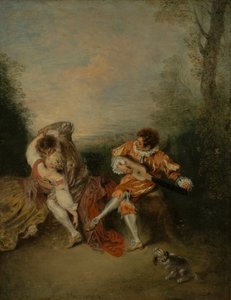A surpresa de Jean Antoine Watteau