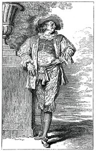 Traje Camponês, 1885 de Jean Antoine Watteau