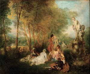 A Festa do Amor, ca. 1718-1719