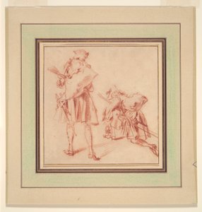 Dois Recrutas de Jean-Antoine Watteau