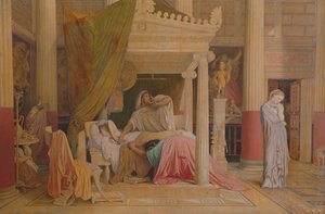 Antíoco e Stratonice, 1840 de Jean Auguste Dominique Ingres