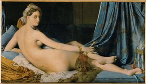 La Grande Odalisque - A Grande Odalisca ... de Jean Auguste Dominique Ingres