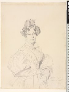Madame Désiré Raoul-Rochette, 1830 de Jean Auguste Dominique Ingres