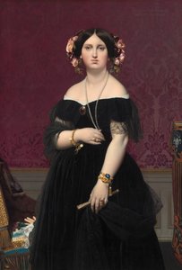 Senhora Moitessier de Jean Auguste Dominique Ingres