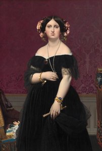 Madame Moitessier, 1851. de Jean Auguste Dominique Ingres