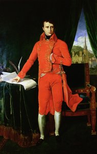 Napoleão Bonaparte Primeiro Cônsul, 1803-1804 de Jean Auguste Dominique Ingres