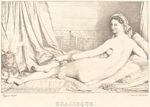 Odalisca de Jean Auguste Dominique Ingres