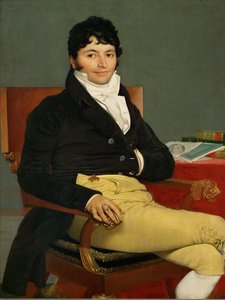 Philibert Riviere, mestre de petições no Conselho do Rei ... de Jean Auguste Dominique Ingres