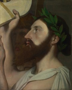 Pindar e Ictinus, entre 1830 e 1867 de Jean Auguste Dominique Ingres