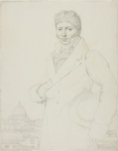 Retrato de Jean-Louis Robin de Jean Auguste Dominique Ingres