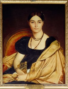 Retrato de Madame de Vaucay (ou Devaucay) nee de Nittis de Jean Auguste Dominique Ingres