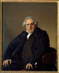 Retrato de Monsieur Louis Francois Bertin (1766-1841) dit Bertin l