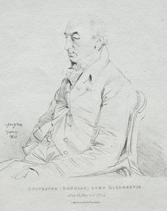 Sylvester Lord Glenbervie, 1815. de Jean Auguste Dominique Ingres