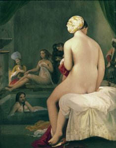 O banhista no harém, 1828