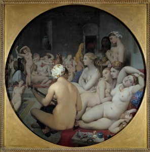 O banho turco de Jean Auguste Dominique Ingres